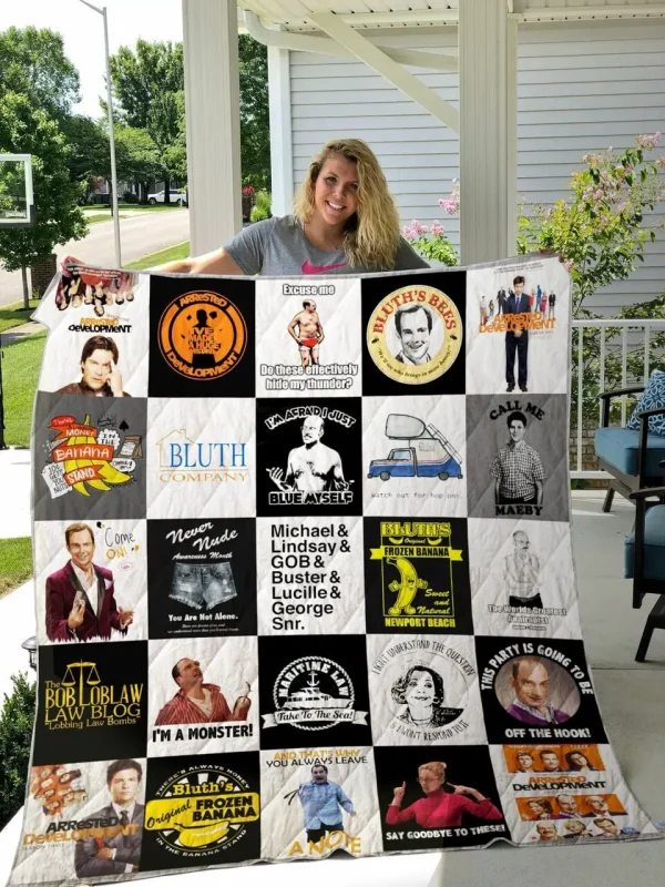 Arrested Development Quilt Blanket Ver25 and Home Decor