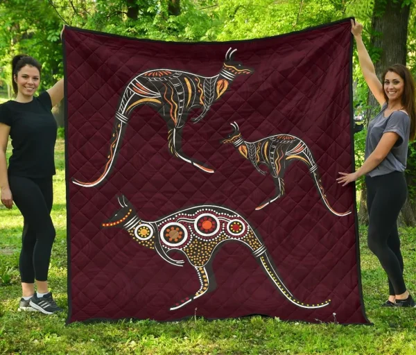 Australia Aboriginal 5Th Premium Quilt A7 Quilt and Home Decor