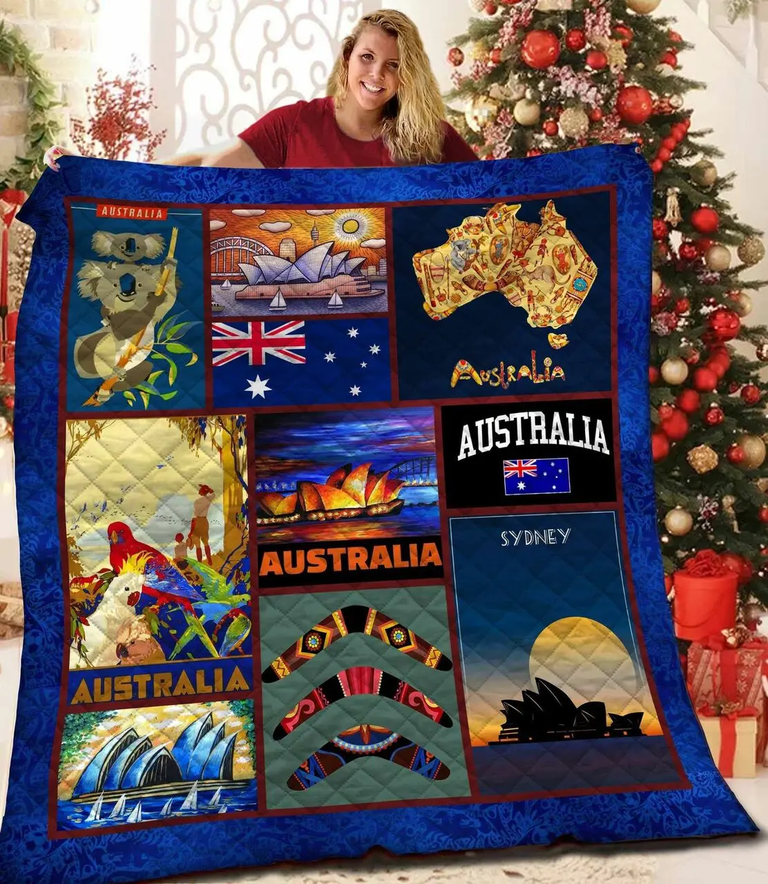 Australia Jfj Quilt Ni and Home Decor