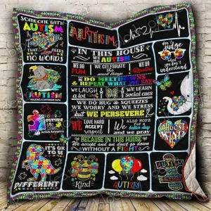 Autism Hur Quilt gt and Home Decor