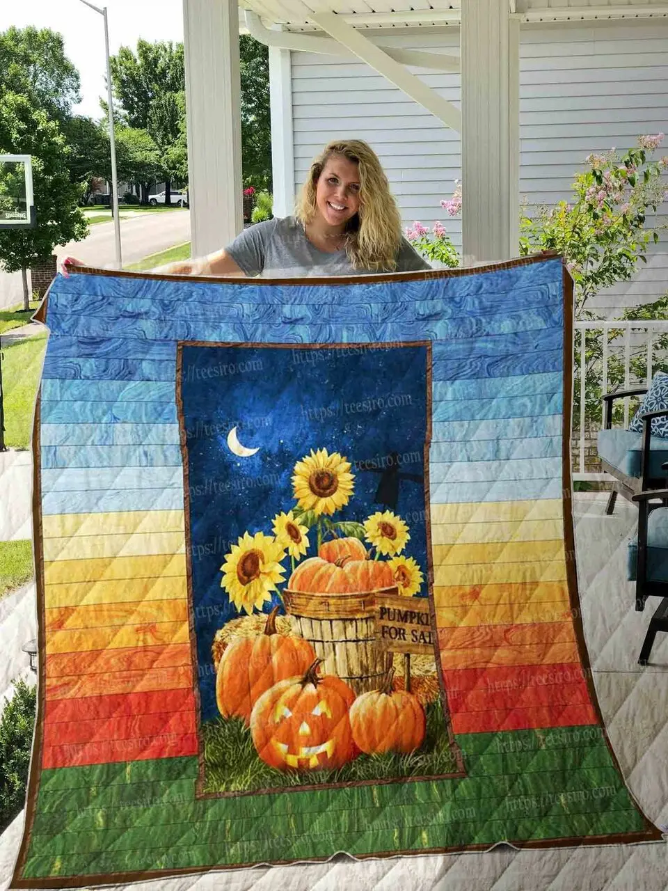 Autumn Quilt Blanket Dhc1501519Vt and Home Decor