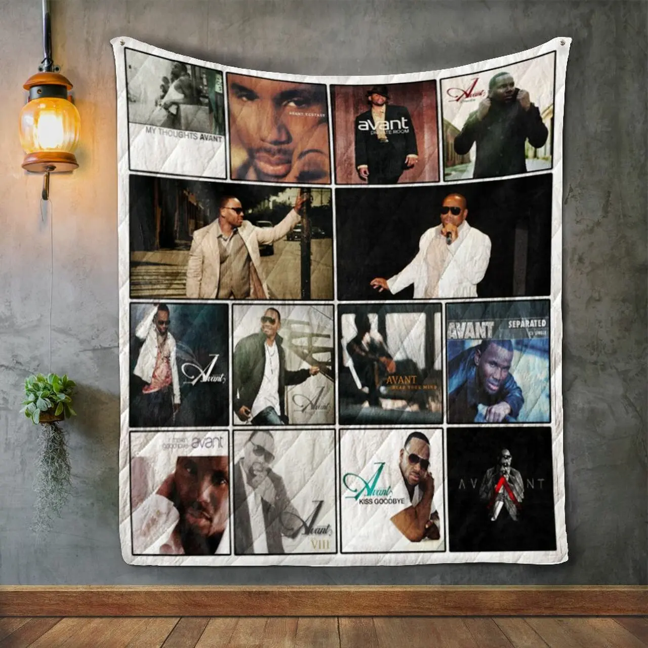 Avant Album Covers Quilt Blanket and Home Decor
