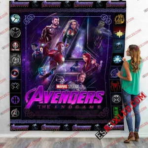 Avenger Team 26 Marvel Infinity War End Game 3D Customized Quilt Blanket and Home Decor