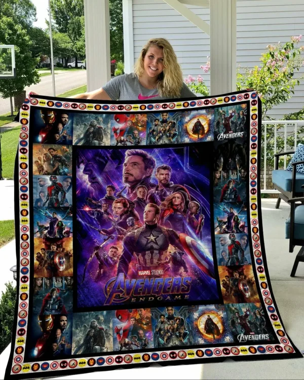 Avengers Endgame Quilt Quilt and Home Decor