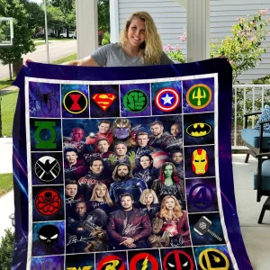 Avengers Quilt D2 and Home Decor