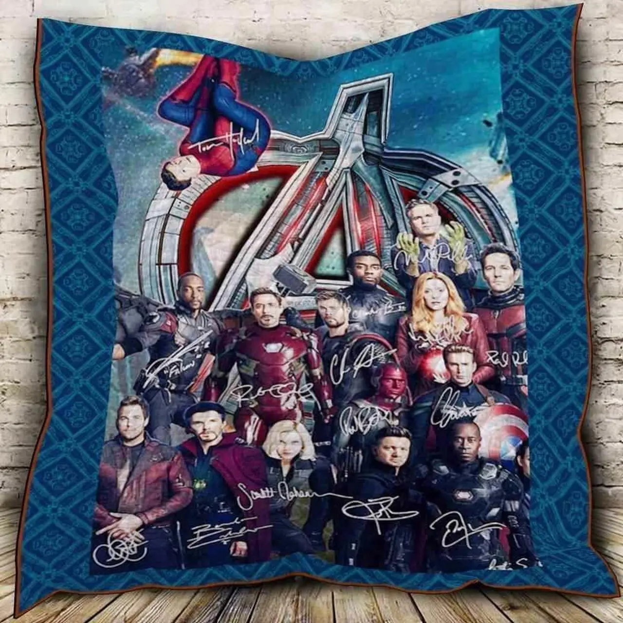 Avengers Sign Blanket Th0807 Quilt and Home Decor