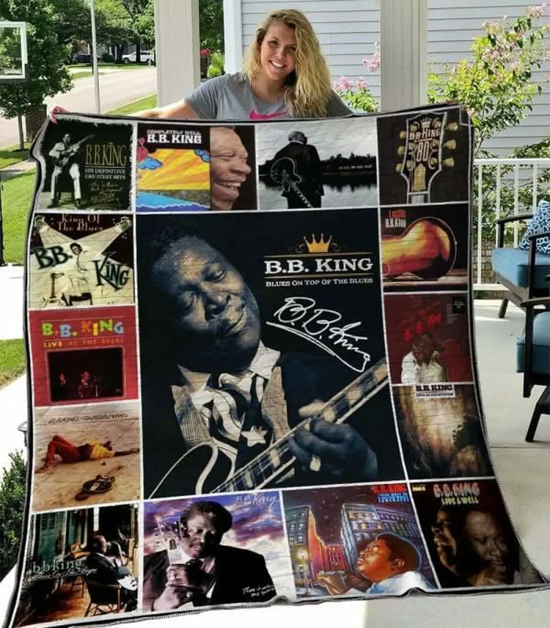 B B King Quilt Blanket M230501 Quilt and Home Decor