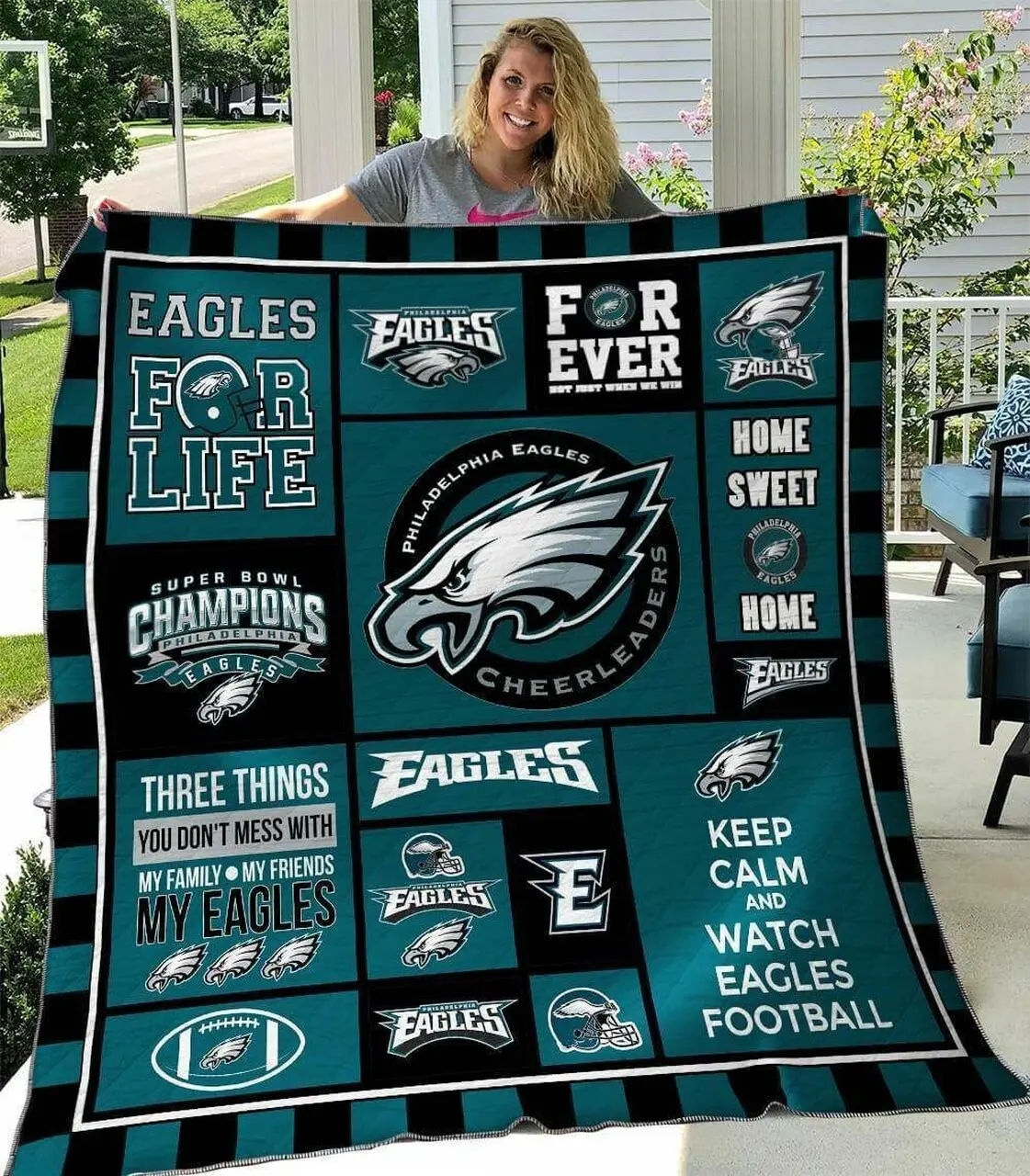 B250511 Quilt Blanket and Home Decor