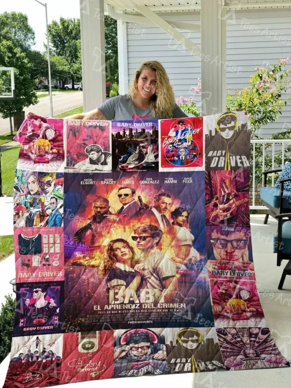 Baby Driver Quilt Blanket 0450 and Home Decor