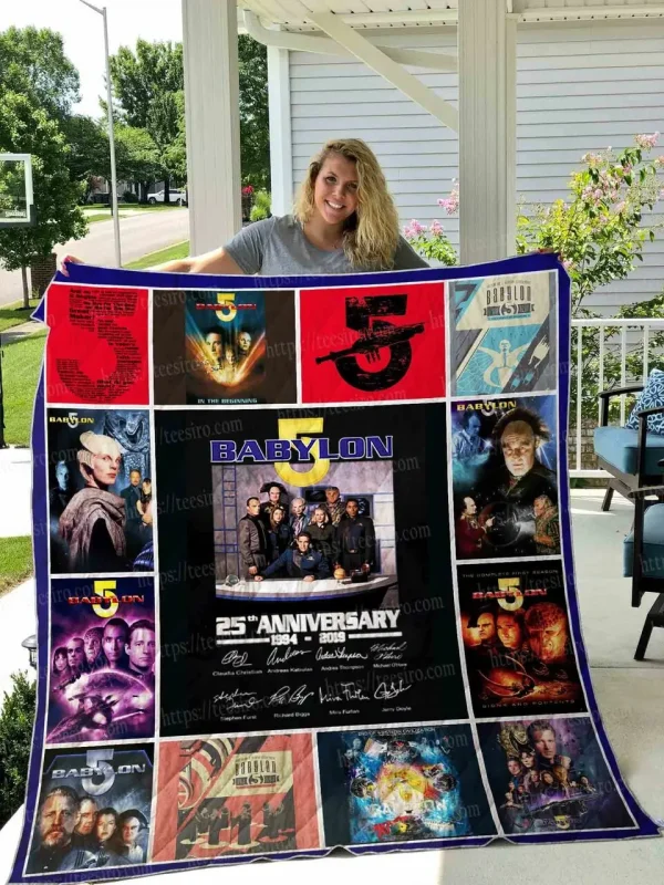 Babylon 5 Quilt Blanket 01 and Home Decor