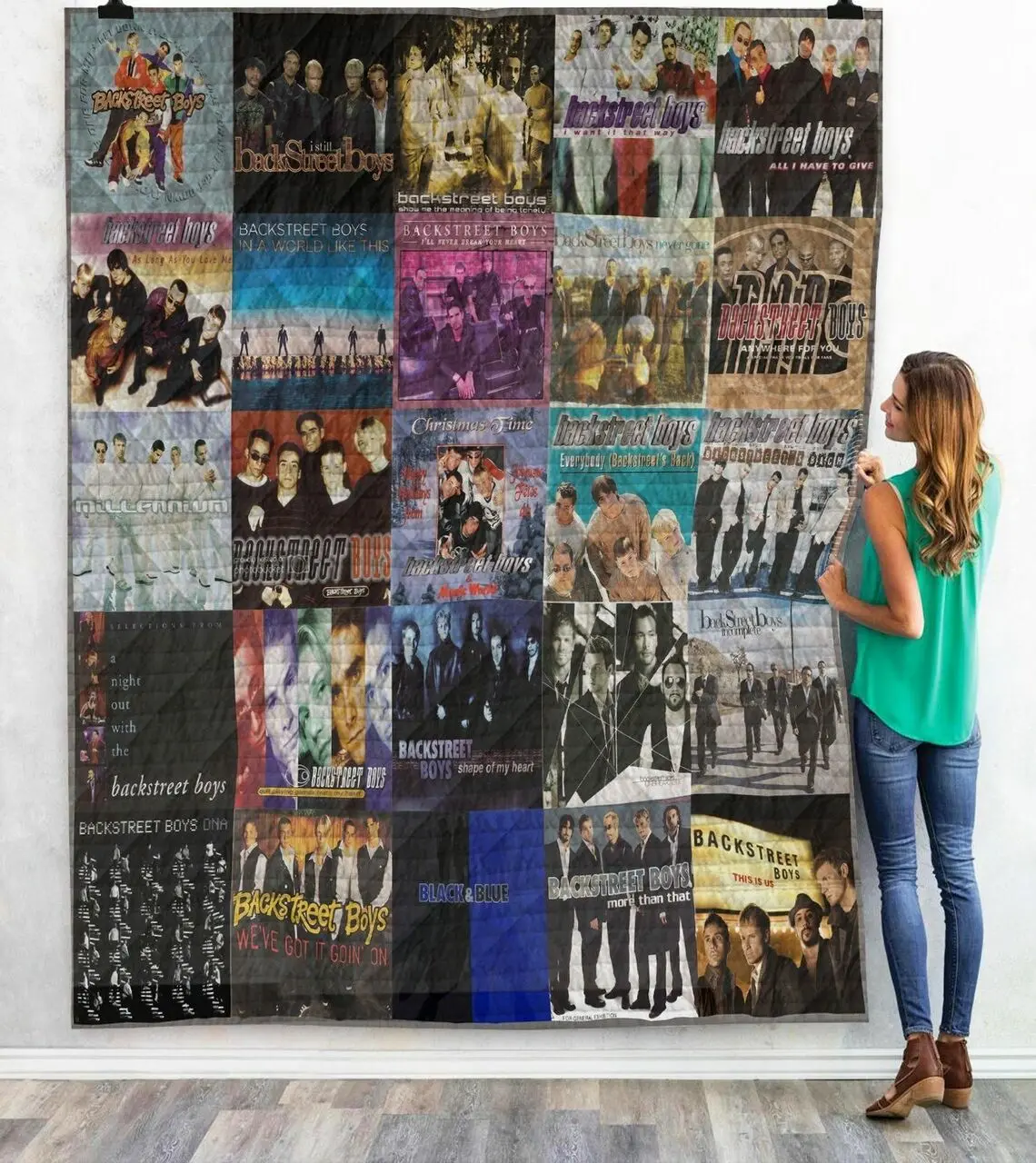 Backstreet Boys 02 Quilt Blanket and Home Decor
