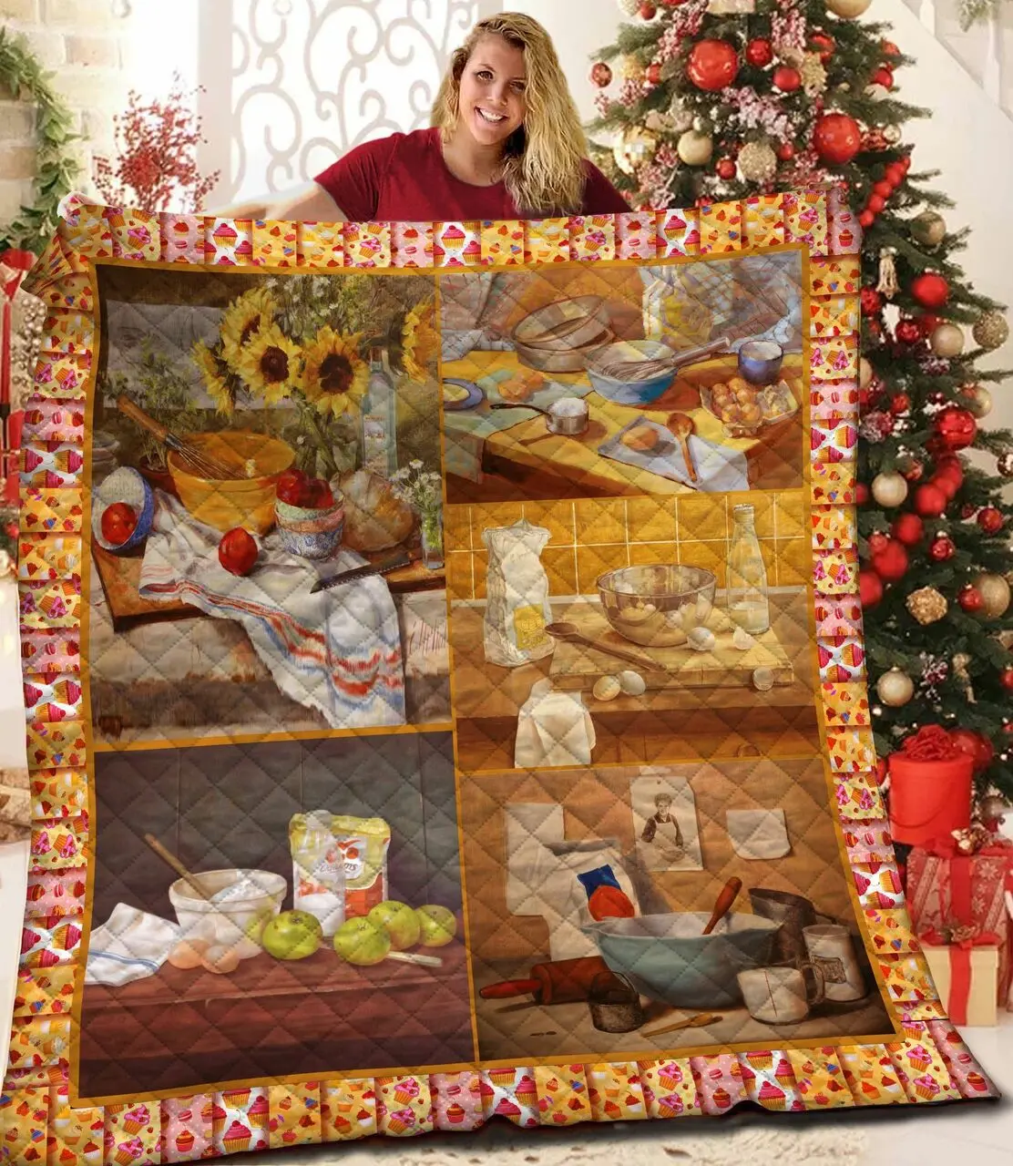 Baking Jfj Quilt Sx and Home Decor
