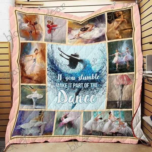 Ballet Blanket Kc1707 Quilt and Home Decor