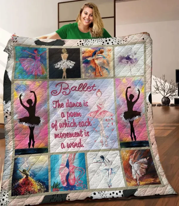 Ballet Jfj Quilt Ak and Home Decor