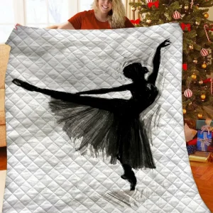 Ballet Jfj Quilt Cs and Home Decor