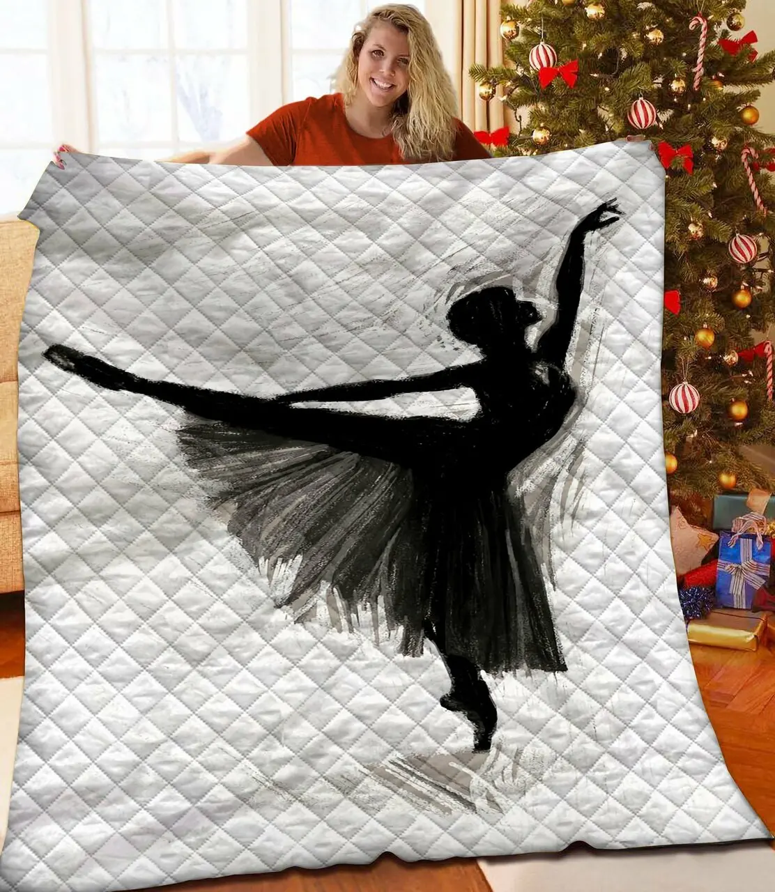 Ballet Jfj Quilt Cs and Home Decor