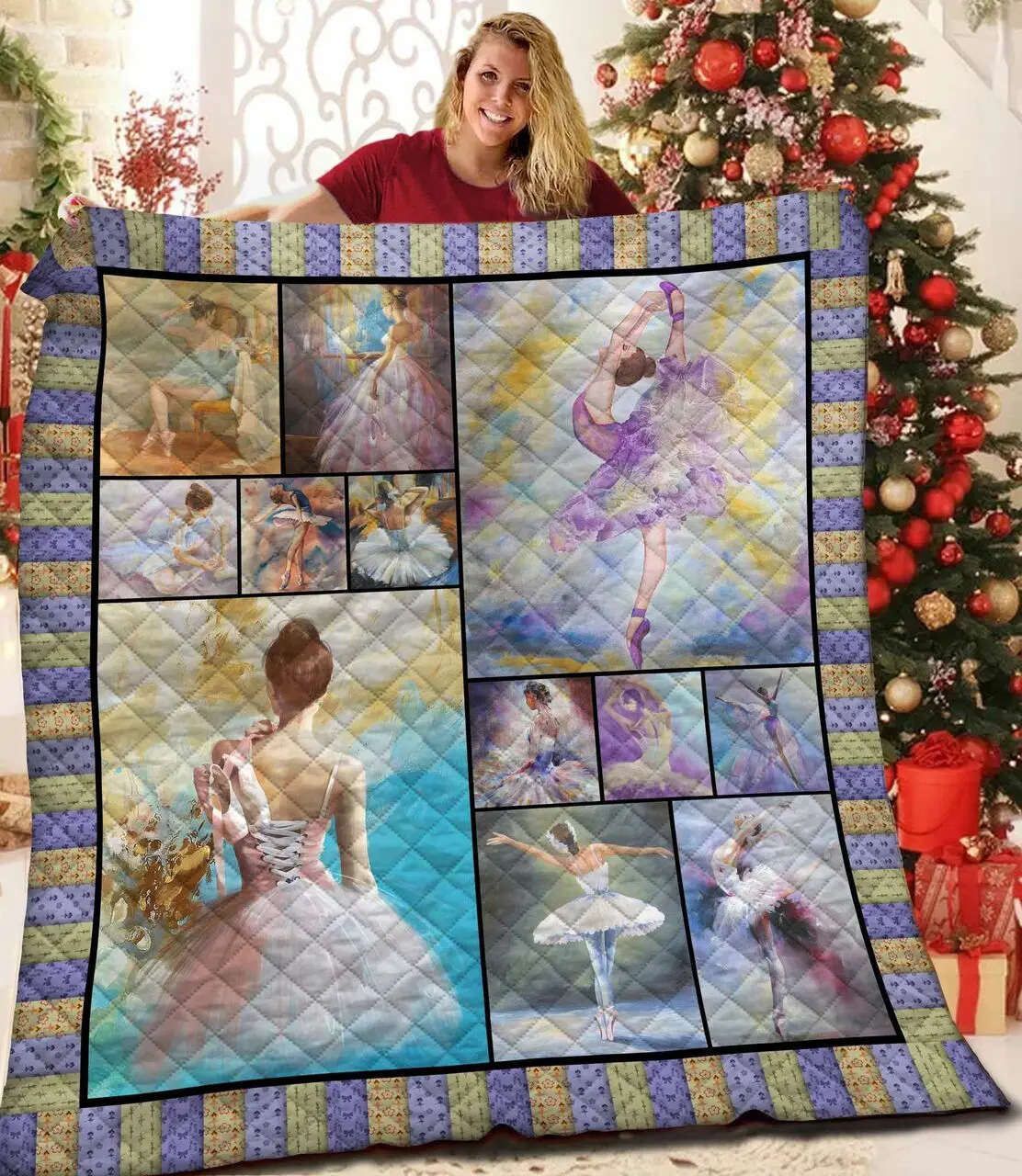 Ballet Jfj Quilt Eb and Home Decor