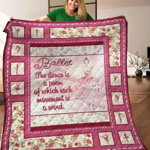 Ballet Jfj Quilt Hb and Home Decor