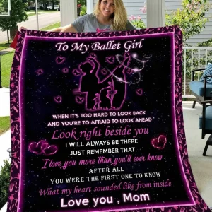 Ballet Mom Quilt Hgi and Home Decor