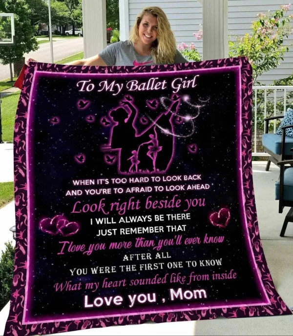 Ballet Mom Quilt Hgi and Home Decor