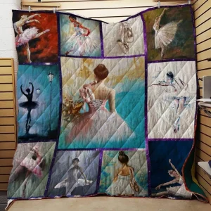 Ballet Quilt Blanket Dhc13124018Vt and Home Decor