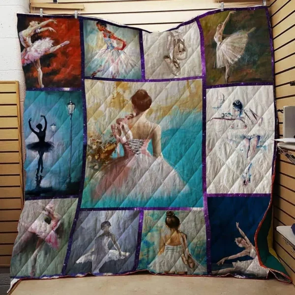 Ballet Quilt Blanket Dhc13124018Vt and Home Decor