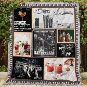 Bartender Cl2100050Mdq Quilt Blanket and Home Decor