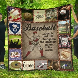 Baseball Blanket 1 Quilt and Home Decor