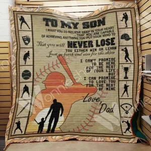 Baseball Dad Quilt Blanket Dhc1102824Td and Home Decor
