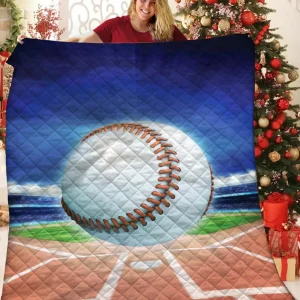 Baseball Jfj Quilt Cr and Home Decor