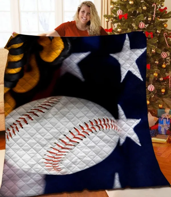 Baseball Jfj Quilt Hi and Home Decor