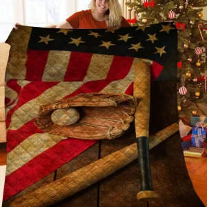 Baseball Jfj Quilt Hj and Home Decor