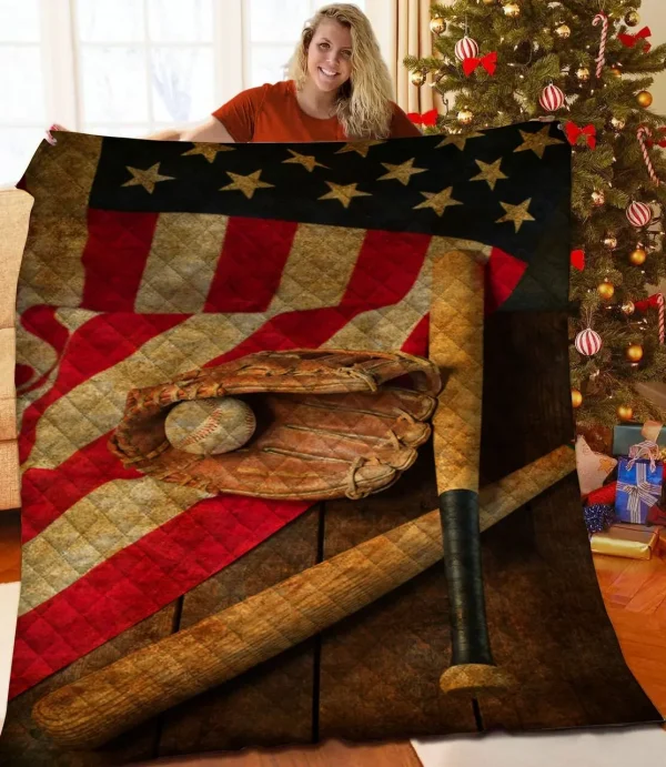 Baseball Jfj Quilt Hj and Home Decor