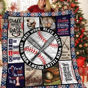 Baseball Jfj Quilt Hy and Home Decor