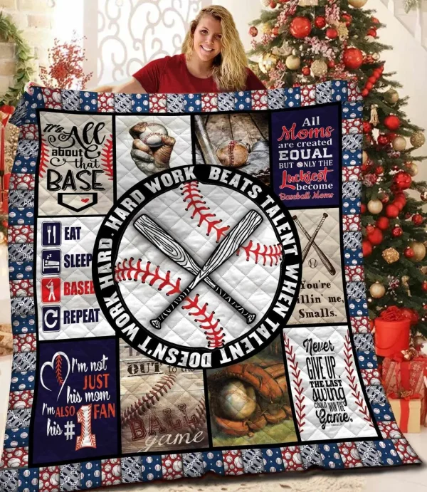 Baseball Jfj Quilt Hy and Home Decor