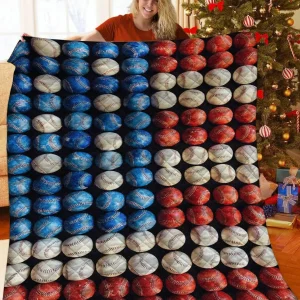 Baseball Jfj Quilt Su and Home Decor