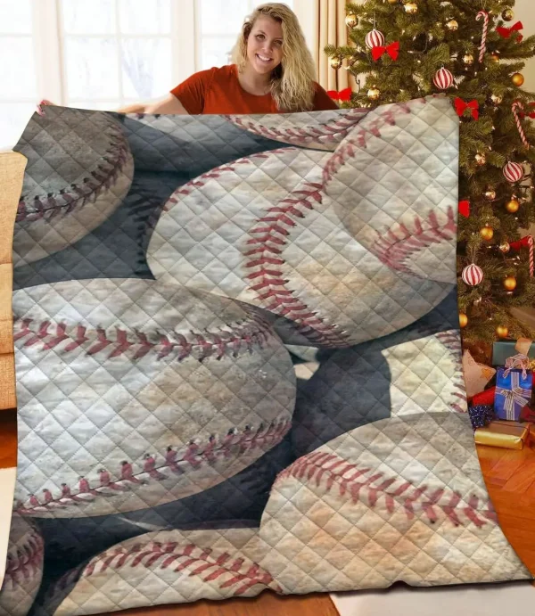 Baseball Jfj Quilt Yf and Home Decor