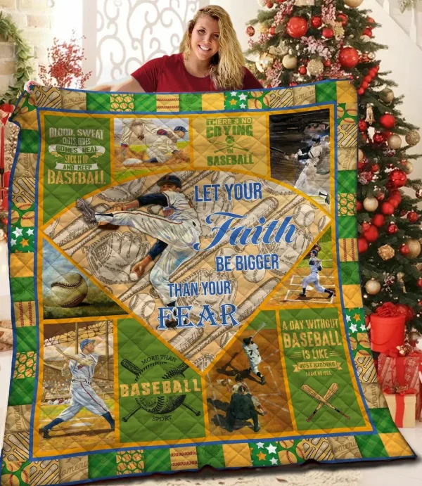 Baseball Jfj Quilt Yp and Home Decor