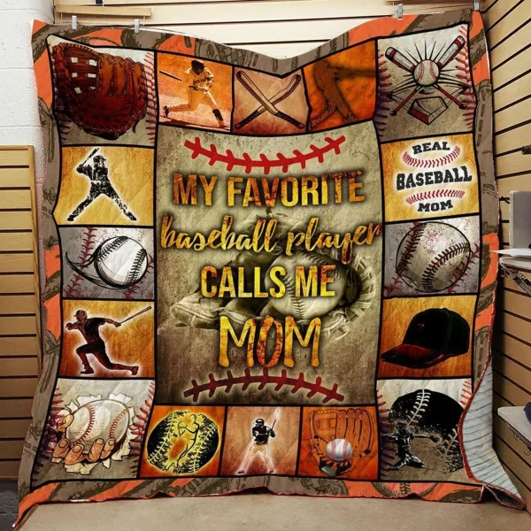 Baseball Mom Quilt Blanket ABC07113373 and Home Decor