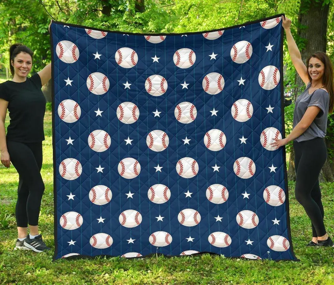 Baseball Star Cl12100056Mdq Quilt Blanket and Home Decor
