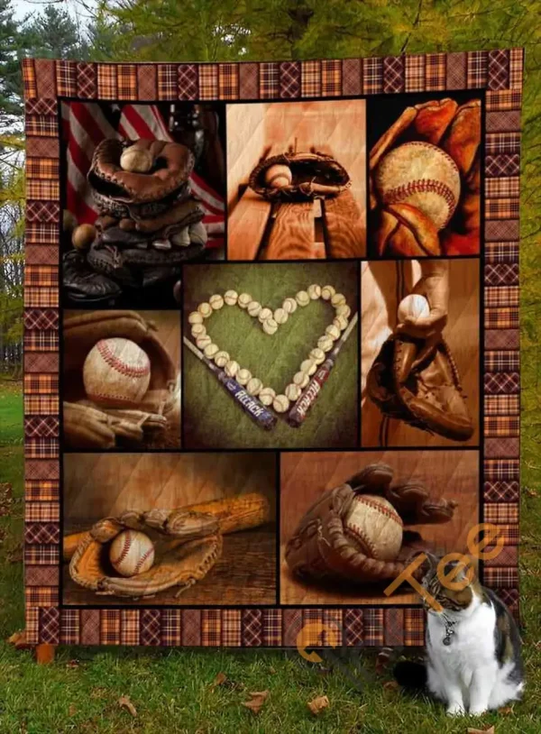 Baseball V7 Blanket TH0207 Quilt and Home Decor