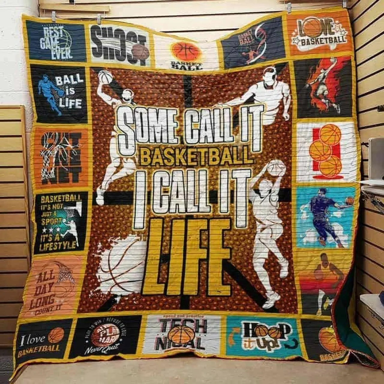 Basketball Cla1610092Q Quilt Blanket and Home Decor