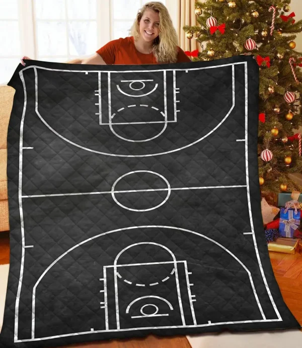 Basketball Jfj Quilt Ez and Home Decor