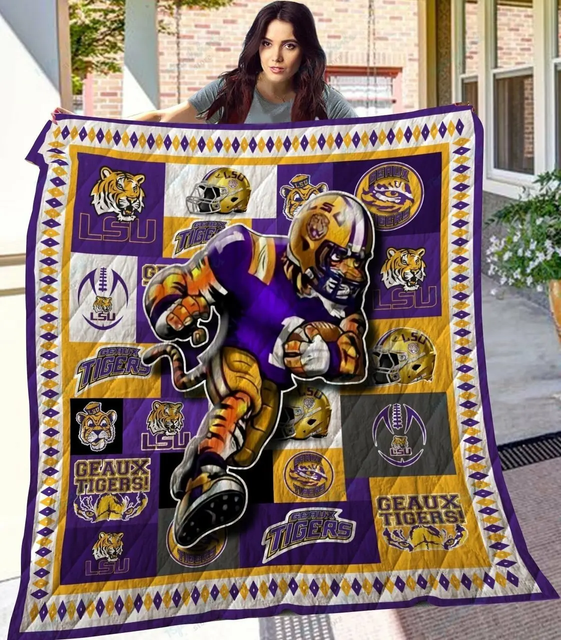 Bc Lsut Dn Quilt Blanket Bc and Home Decor