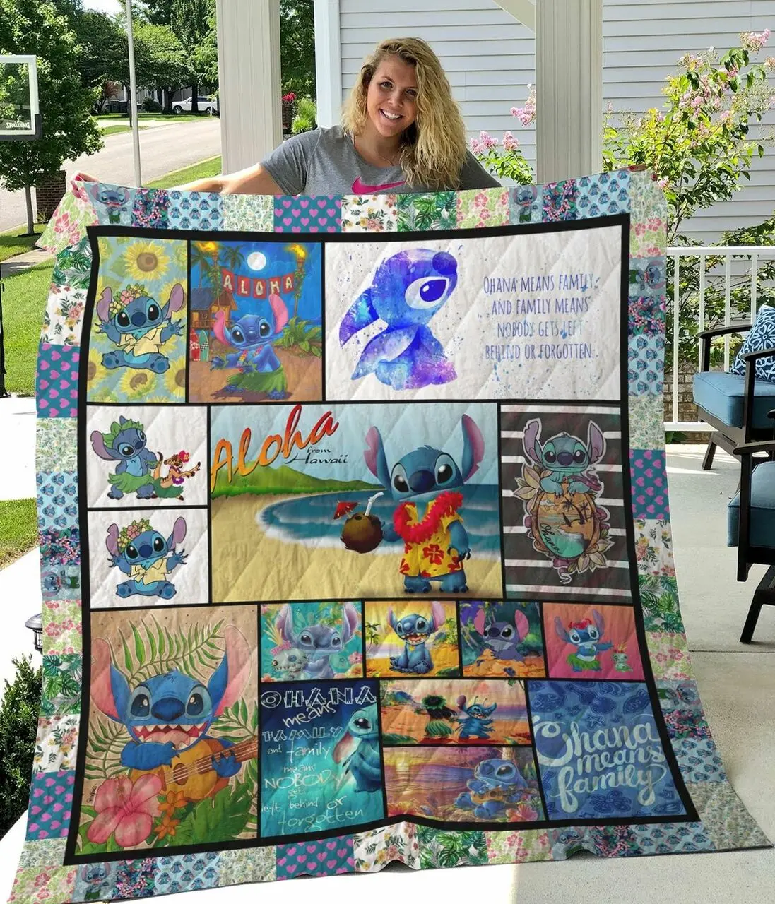 Bc Stitch Quilt Blanket and Home Decor