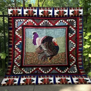 Be My Turkey Hur Quilt om and Home Decor
