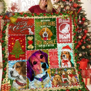 Beagle Jfj Quilt Ni and Home Decor