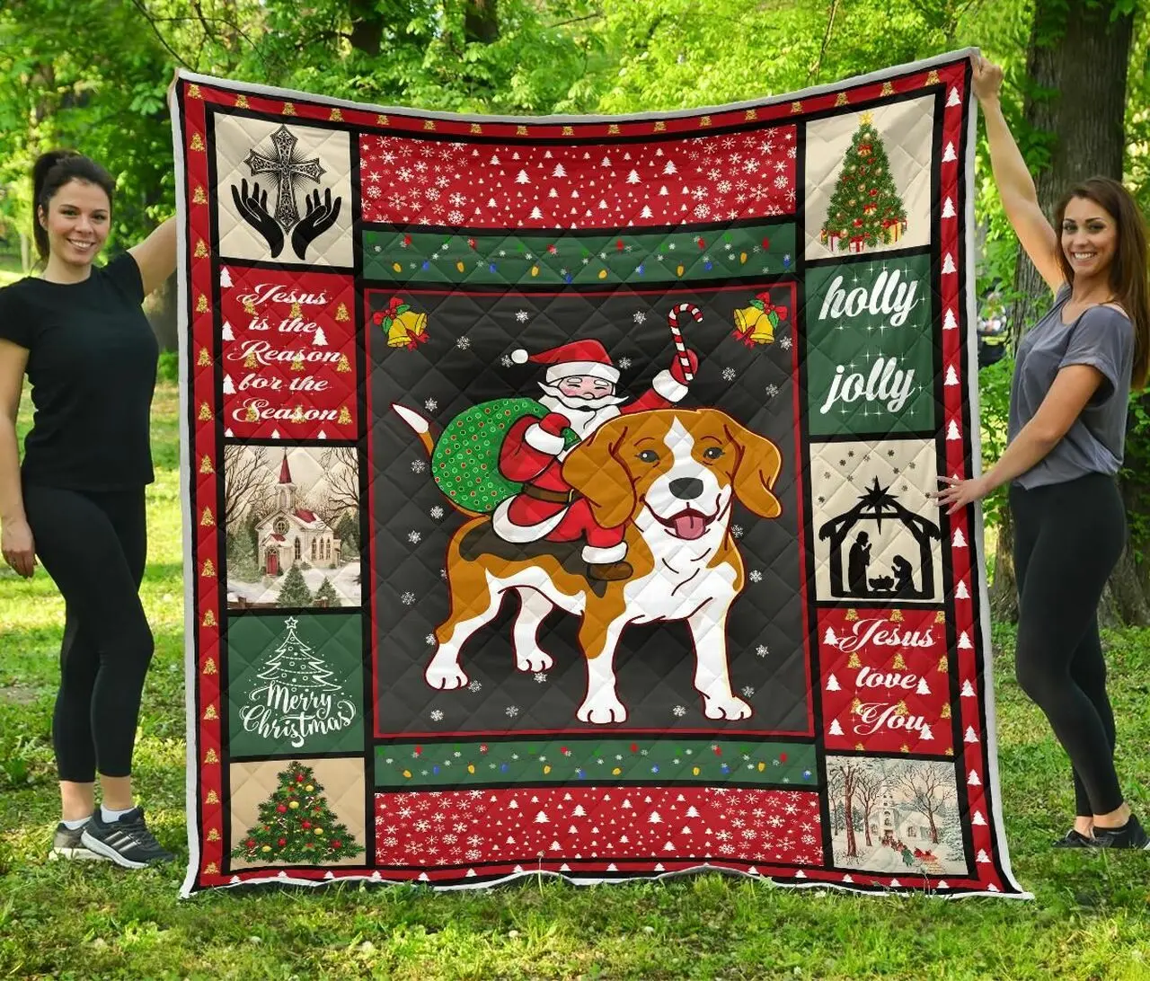 Beagle Quilt Blanket Dhc13123752Vt and Home Decor