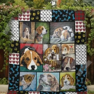 Beagle Quilt Blanket Dhc150120645Td and Home Decor
