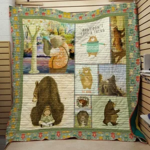 Bear: Be Good Quilt and Home Decor